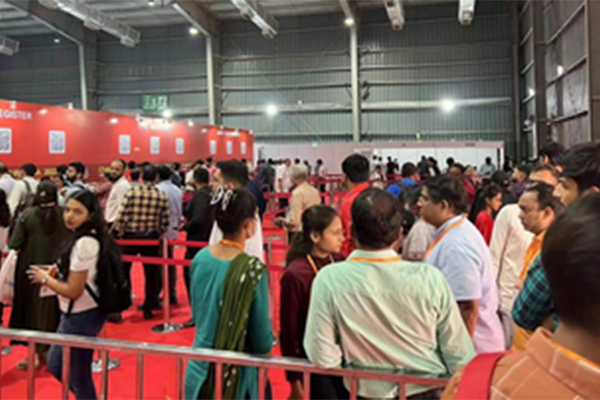 汇专亮相中国（印度）贸易博览会，超声绿色系列机床吸引众多海外客户关注